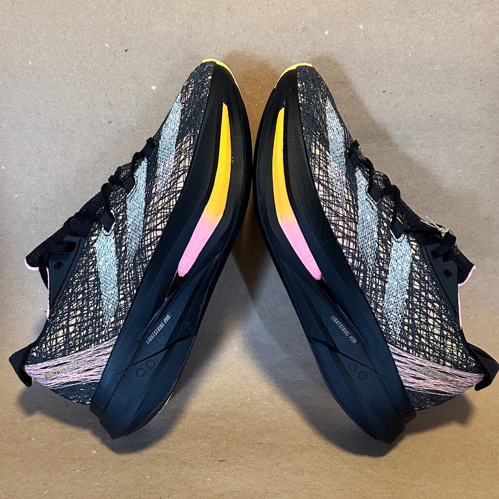 Adidas Adizero Prime X 2.0 Strung Mens Running Shoes Black Spark - Picture 4 of 9